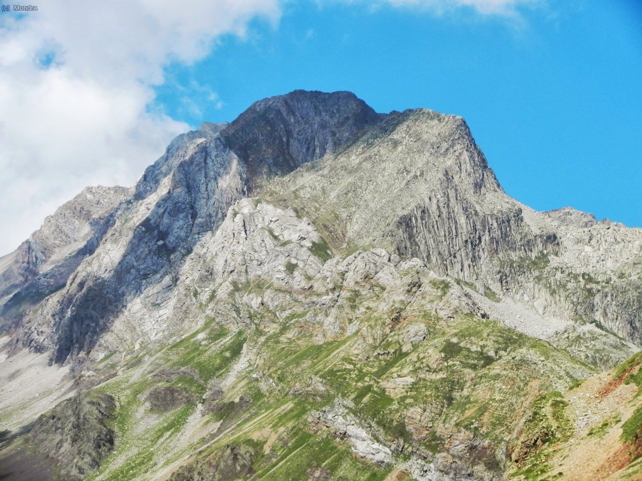 La cresta &eacute;s la que puja per la dreta