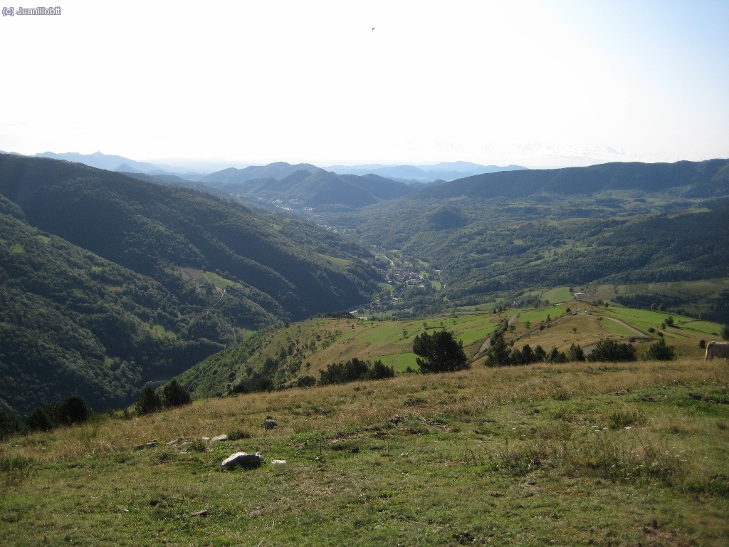 Vistas sobre el valle de Camprod&oacute;n