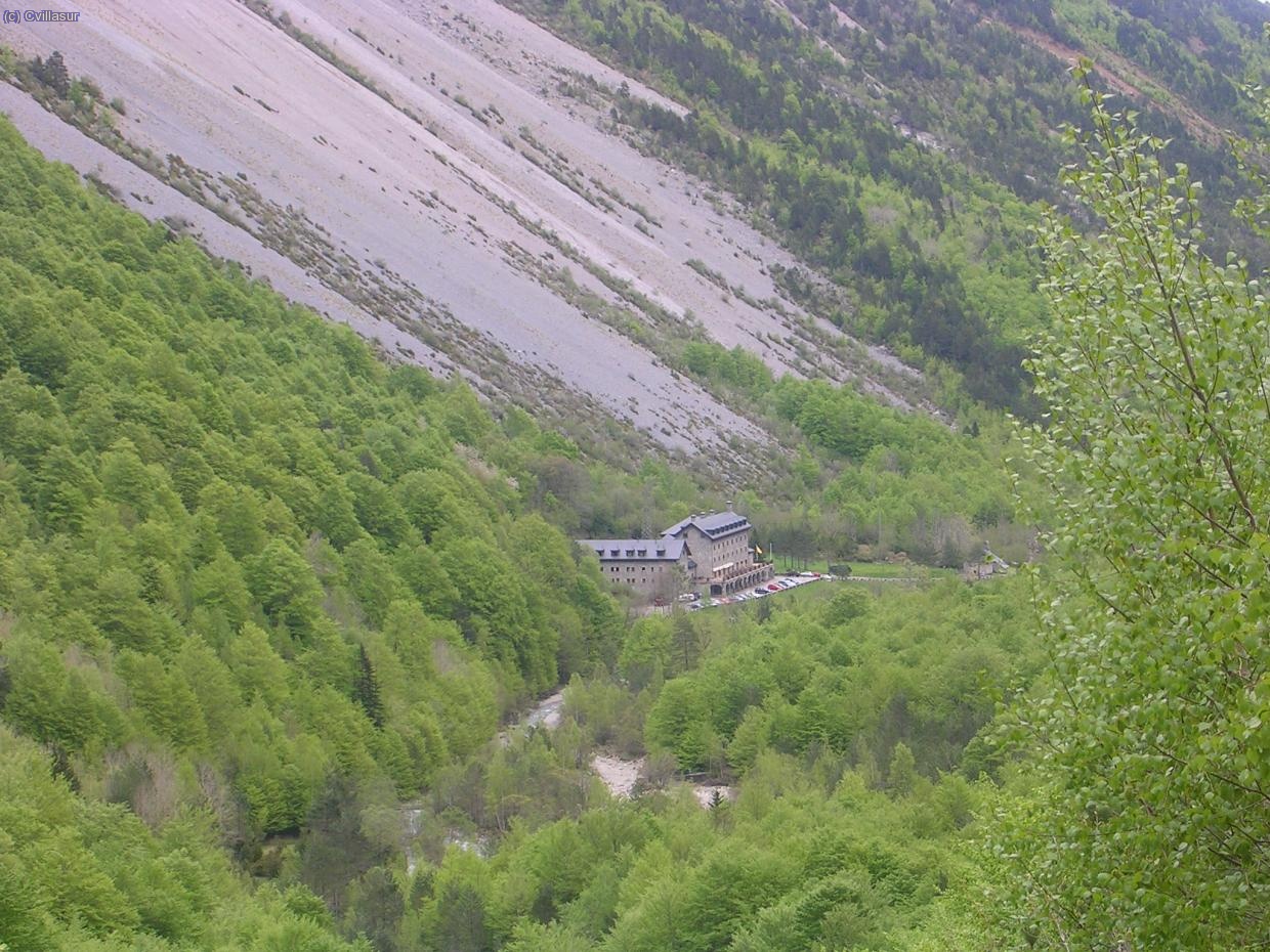 el Parador de Bielsa.