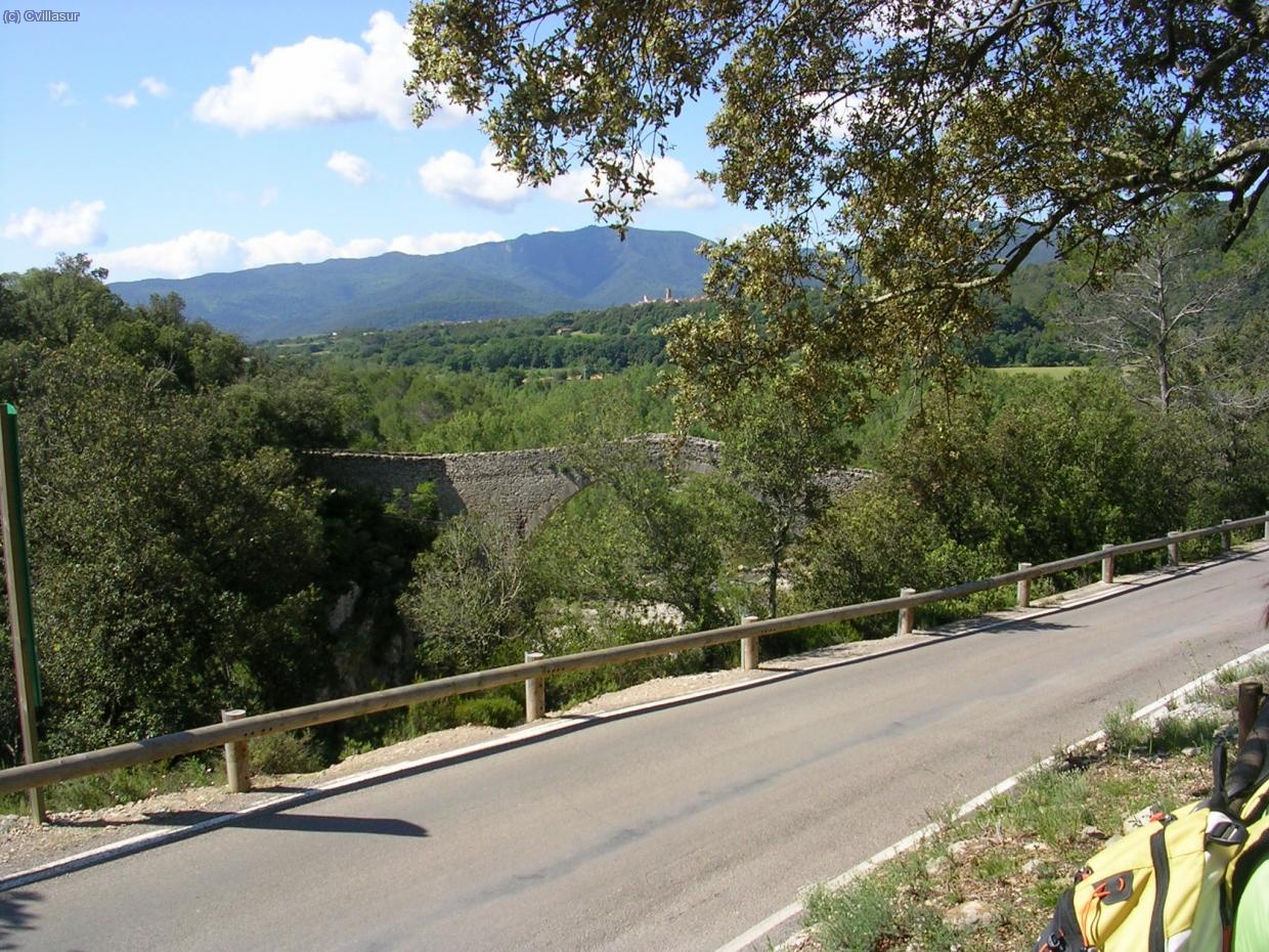 El Pont de Lierca, inici de la excursi&oacute;.