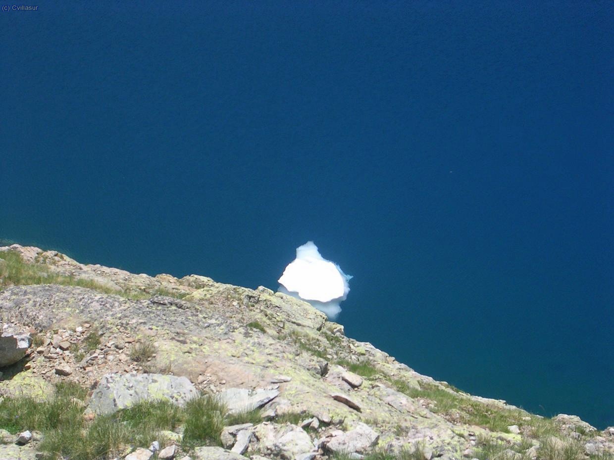 un iceberg en l