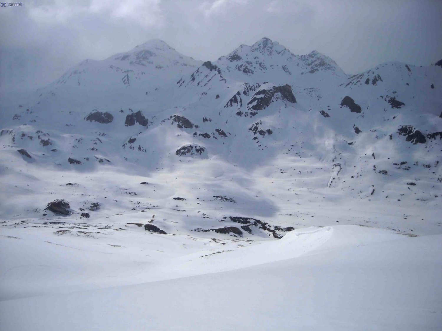Descenso al Heilderberger hutte