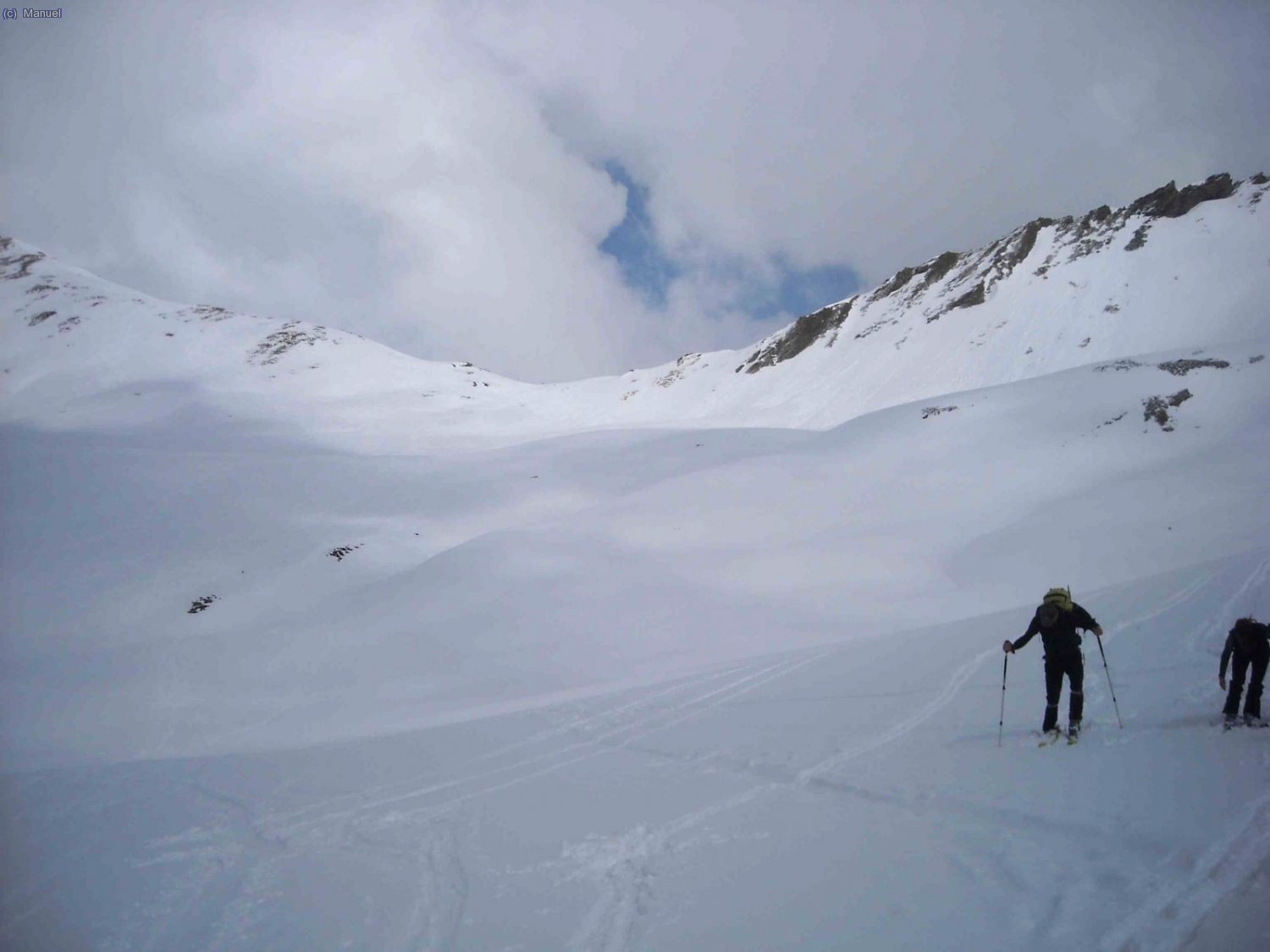 bajando hacia Val gorda