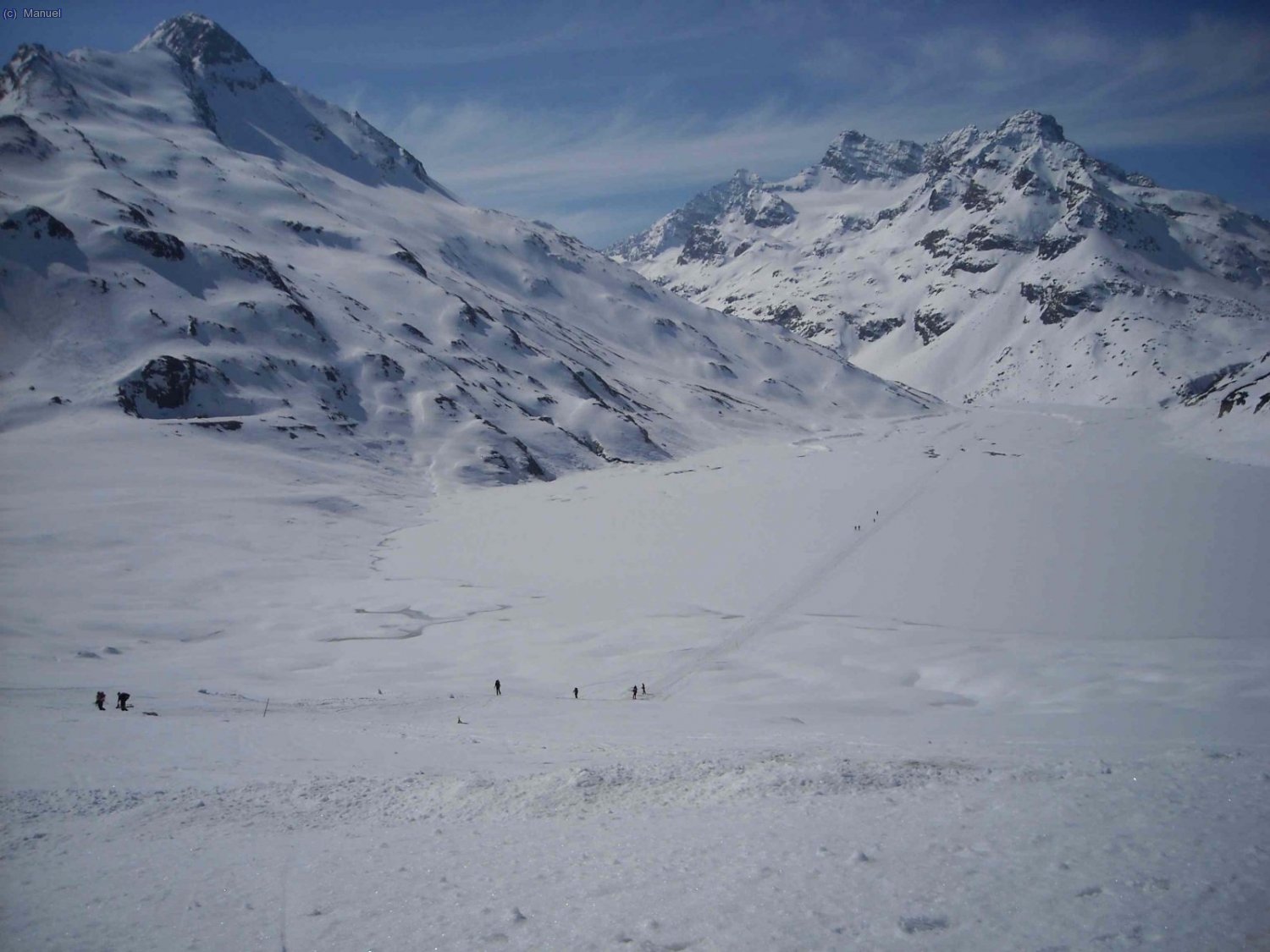 el lago  Silvretta