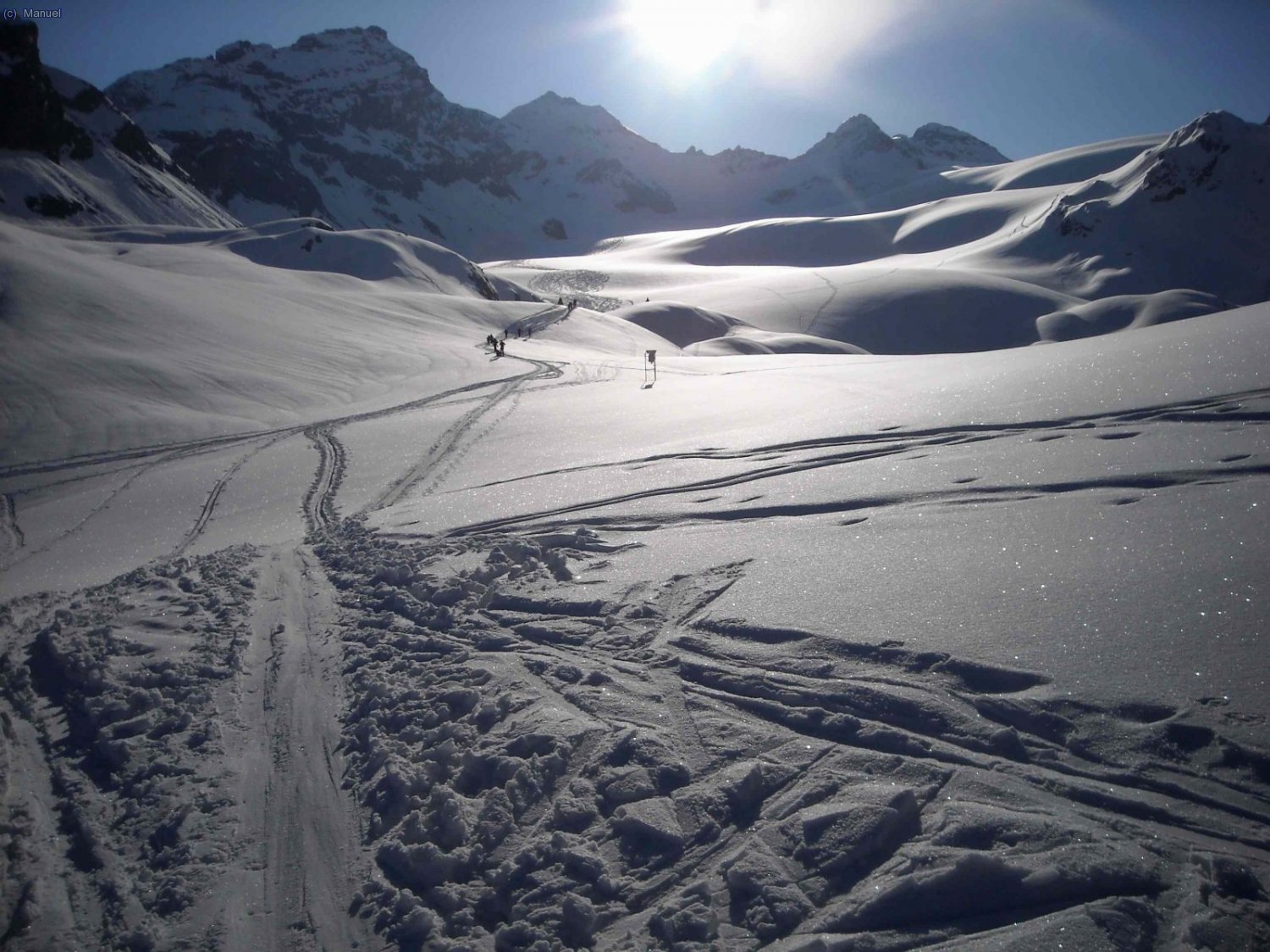 Descenso por el Glaciar Silvretta