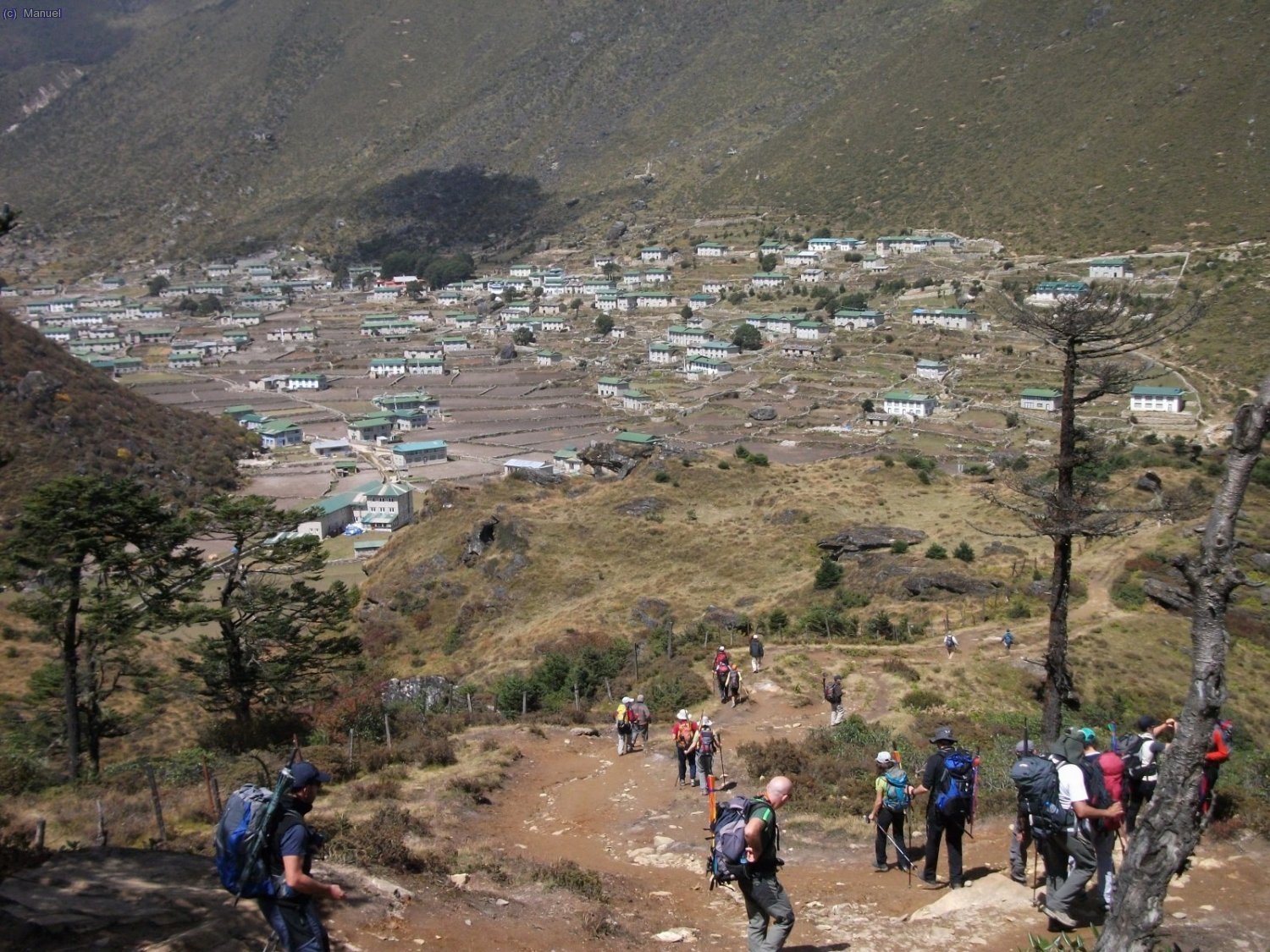 Khumjum, el pueblo verde