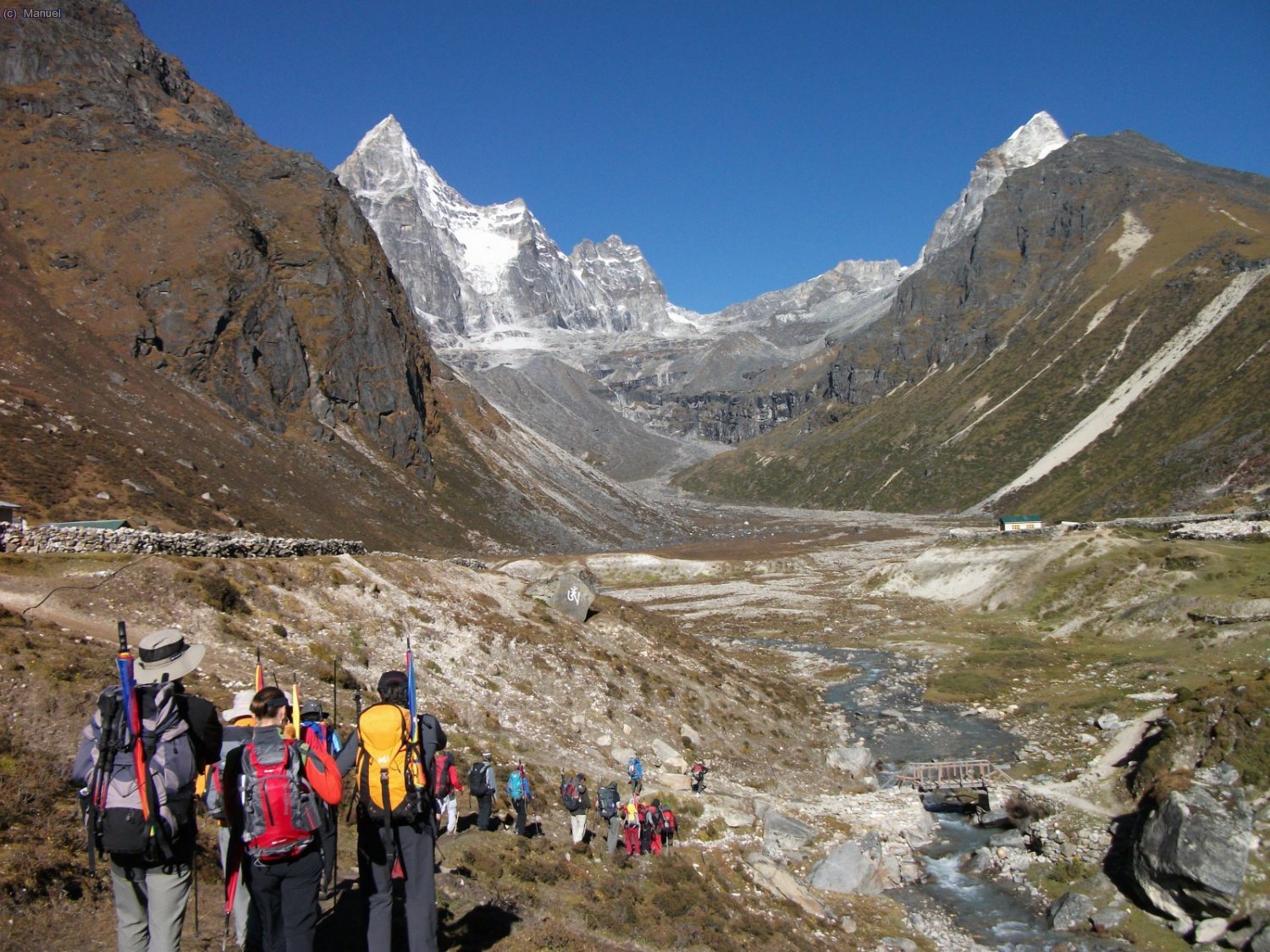Subiendo a Gokyo