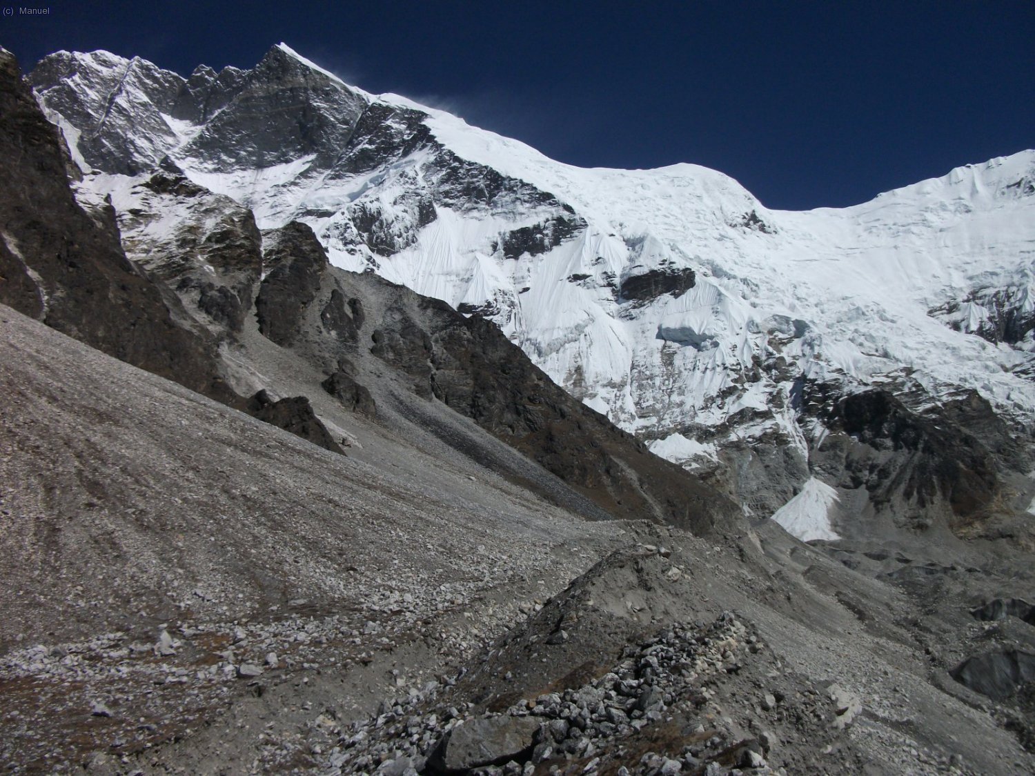 Cara sur Lhotse