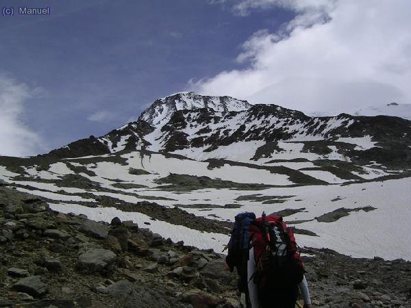 Detalle subida  a Tete Rousse