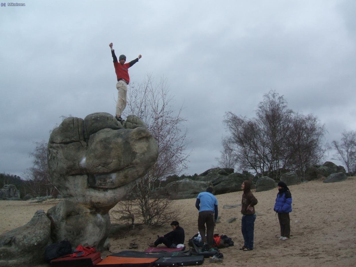 El Cul de Chien y la roca del perro...