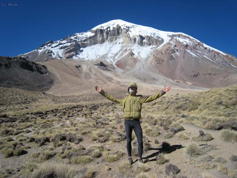 con la cumbre en el bolsillo.