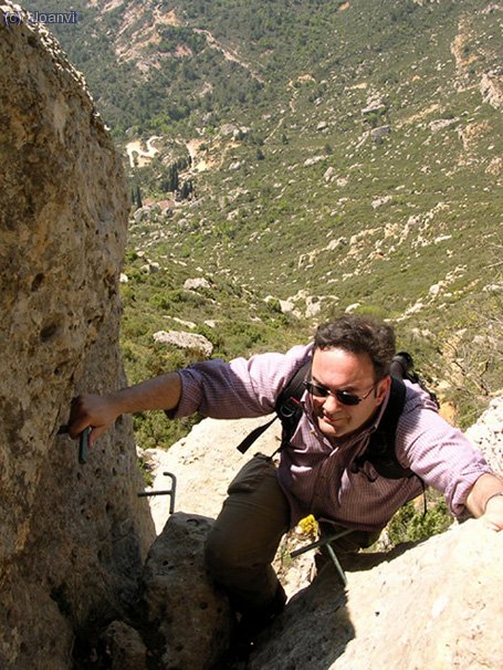 pujant la part final del 3er.esglaó