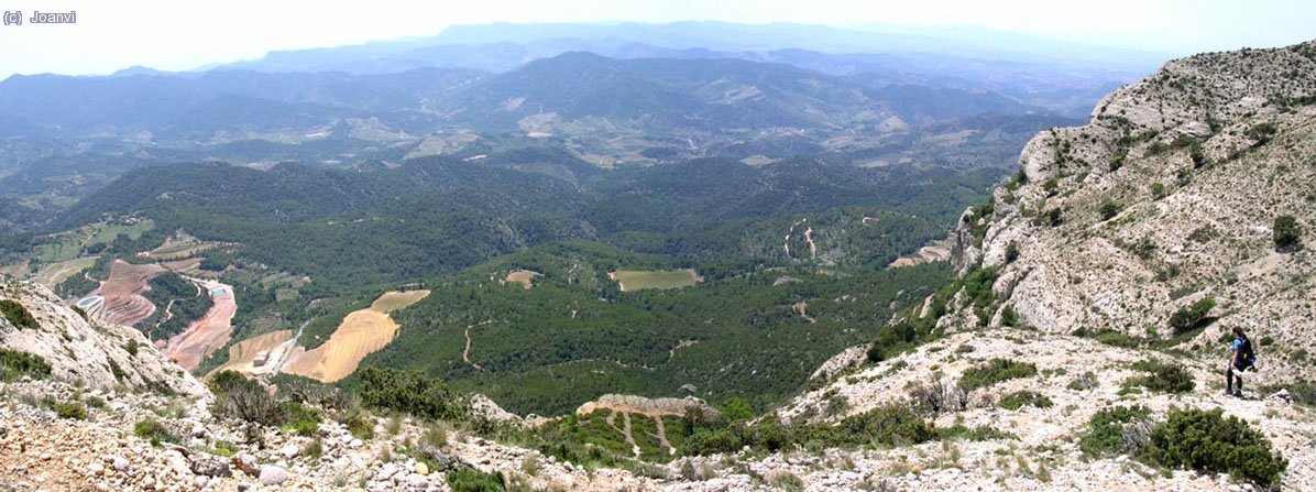 Descens pel grau del Carrabasal.