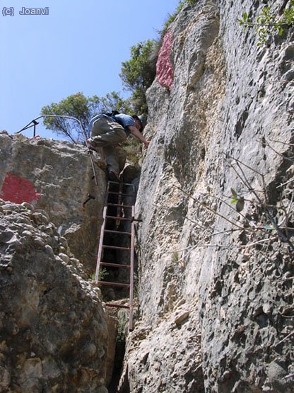 Grau del Carrabassal: segon tram d