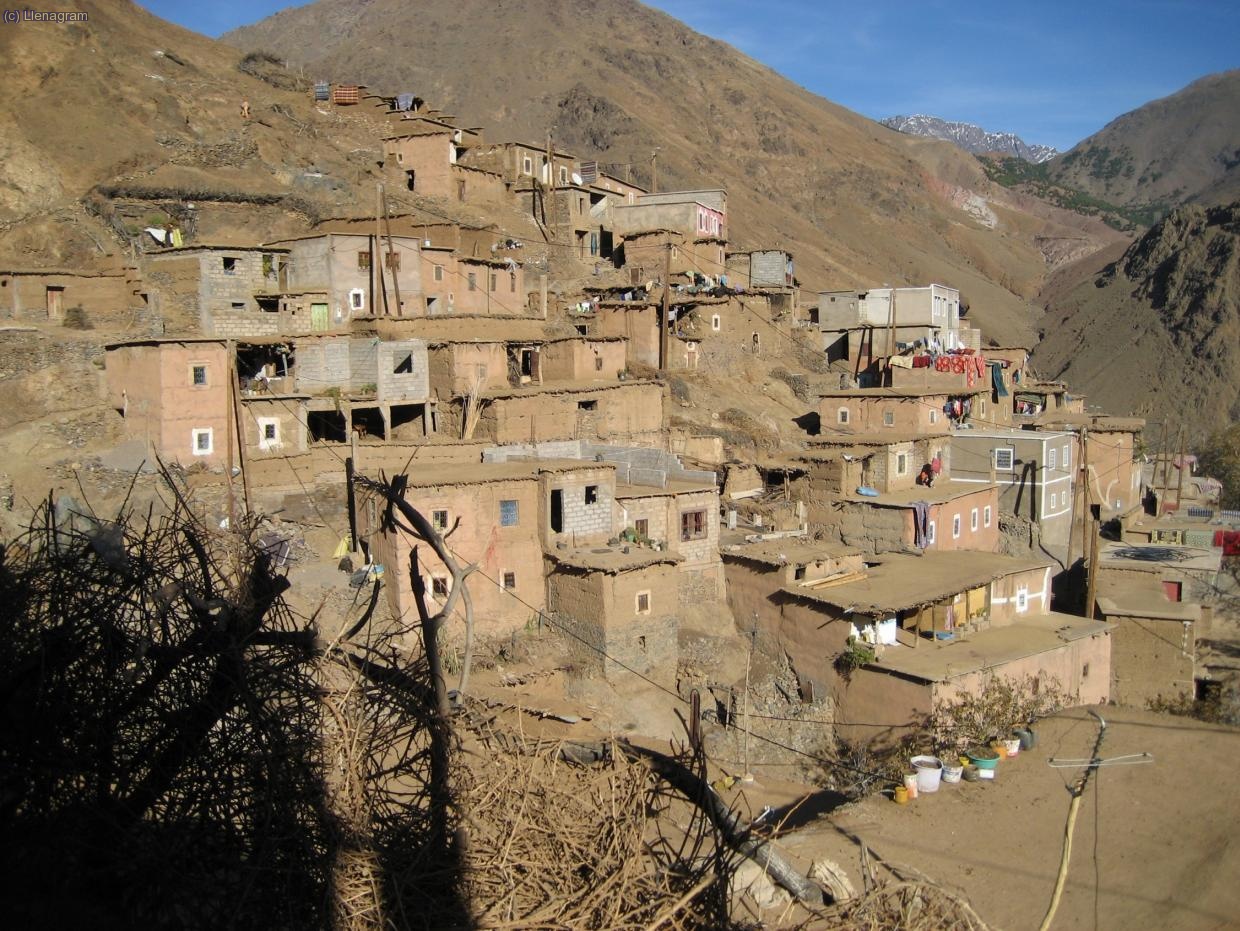 Poble de la vall de Imlil.