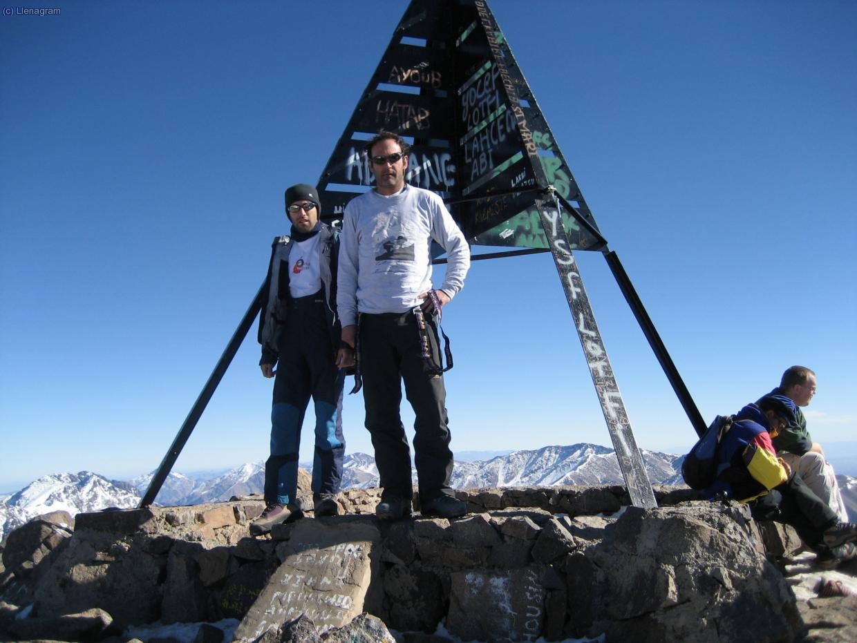 Cim del Djebel Toubkal 4.167m  dia 14-12-07