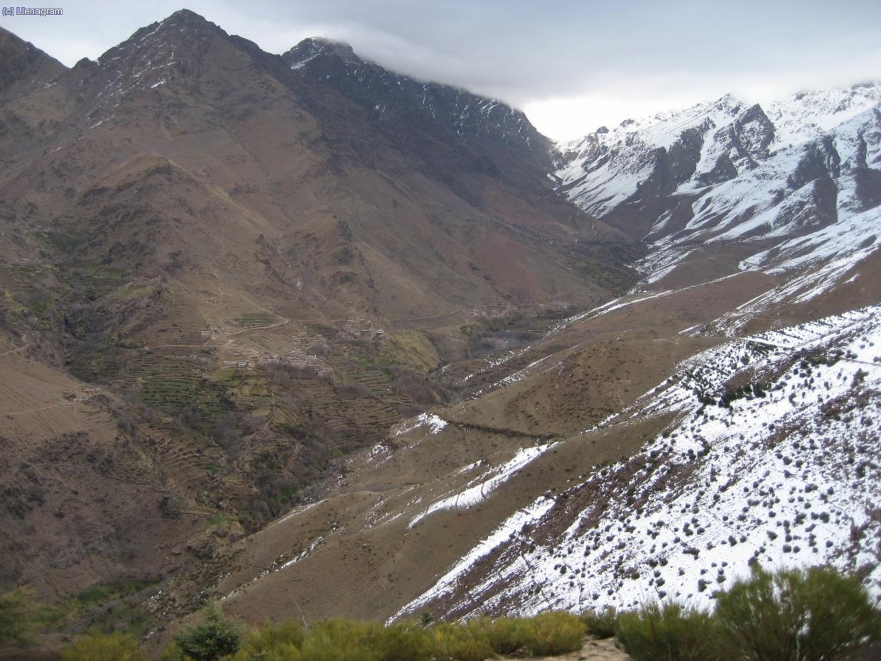 Vista general de la vall de tachdirt