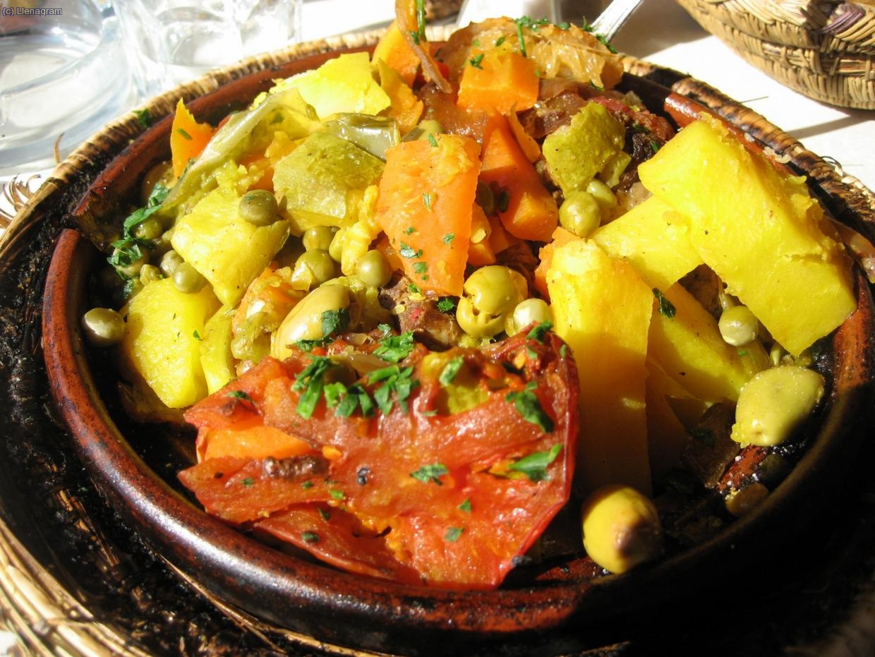 Per quedar ben tip, un bon plat de Tajine bereber.  Boon&iacute;ssiiiim!