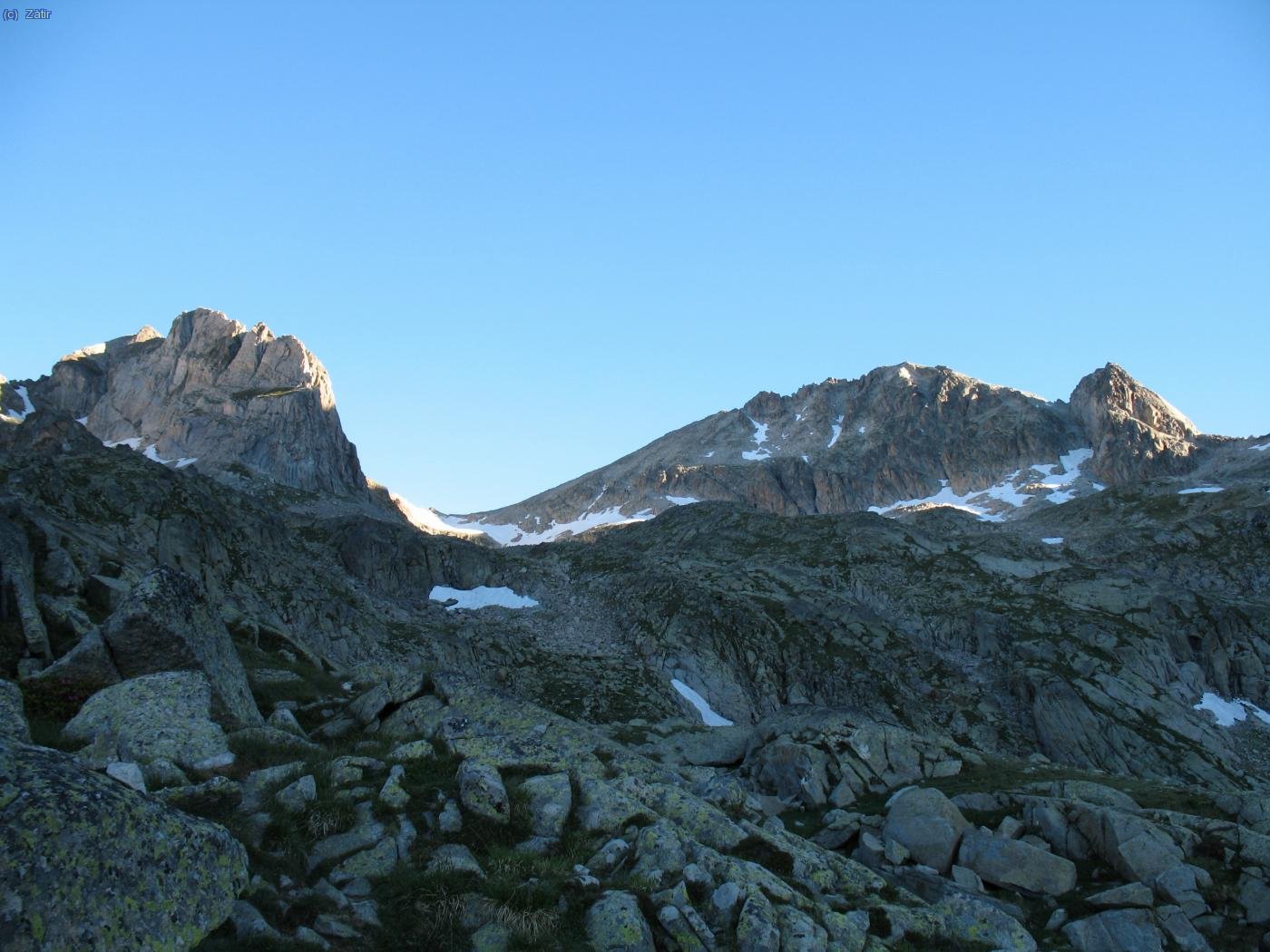 Contrafort del pic de G&iacute;as (3010m) a l