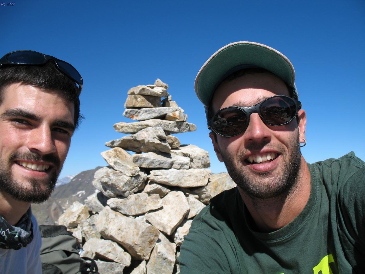 Autofoto cimal del Pic Oriental de Clarabide (3012m).
