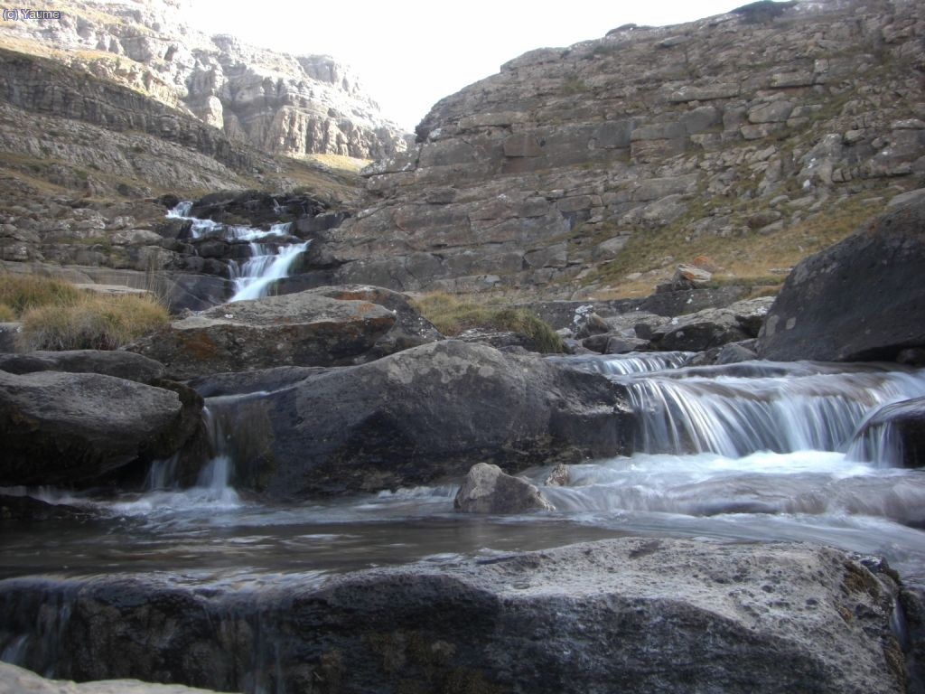 ...es converteix en un riuet de pl&agrave;cides aig&uuml;es (que no saben el que els espera).