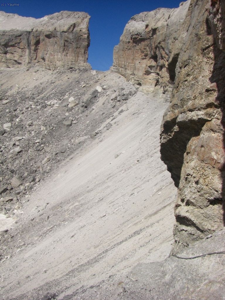 Paso de los sarrios i cap a la brecha!...