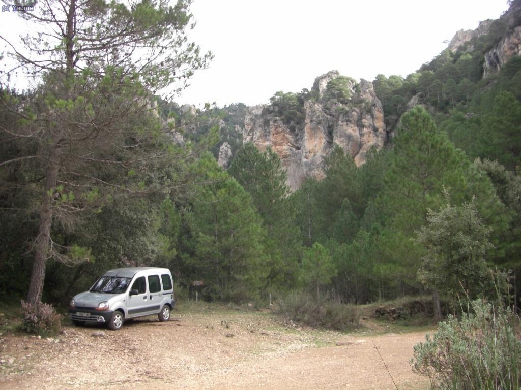 Final de la pista que remunta l