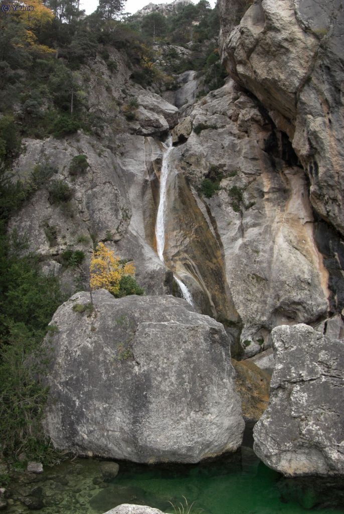 El barranc avui baixa bonic.