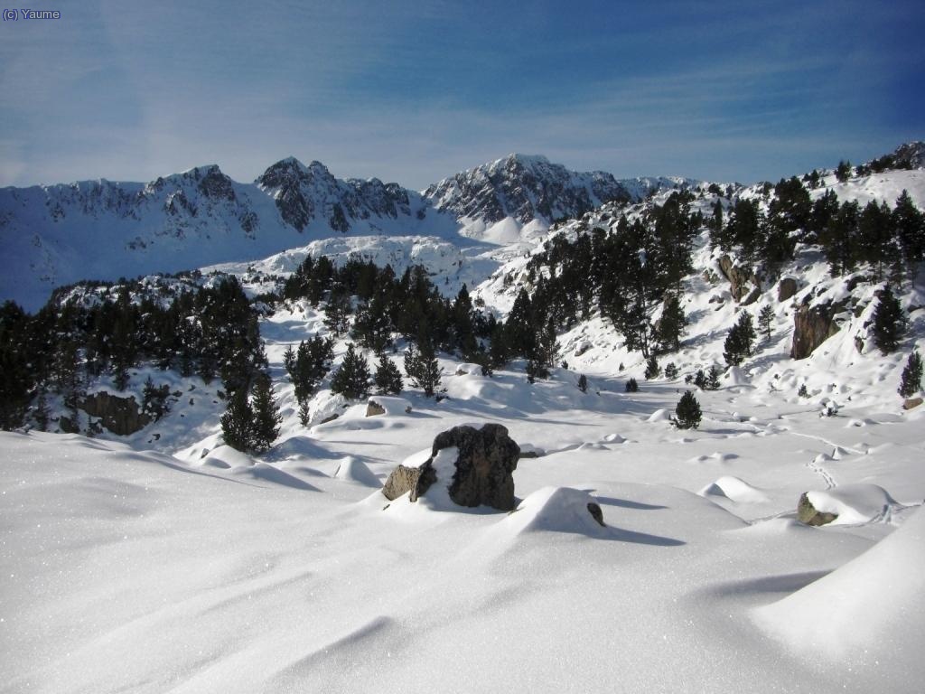 All&agrave; treuen el cap el pic de l
