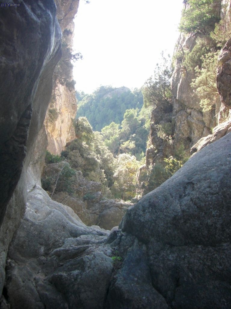 ...i seguir barranc avall.