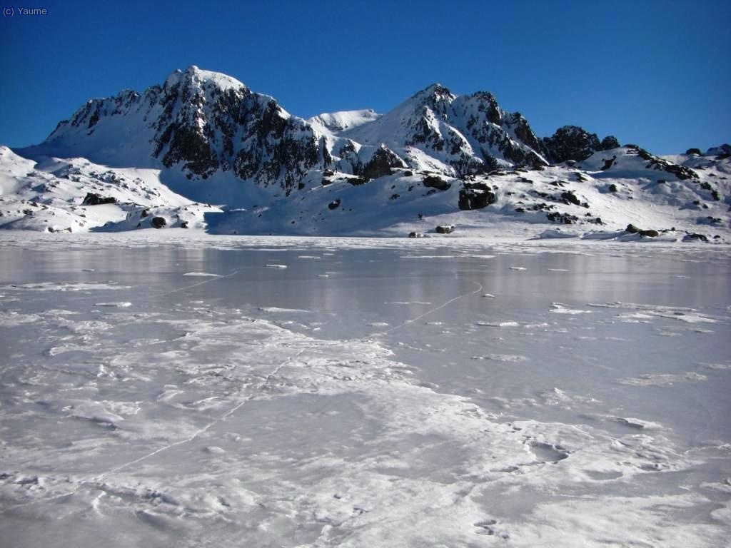 La pista de patinatge ben polideta.