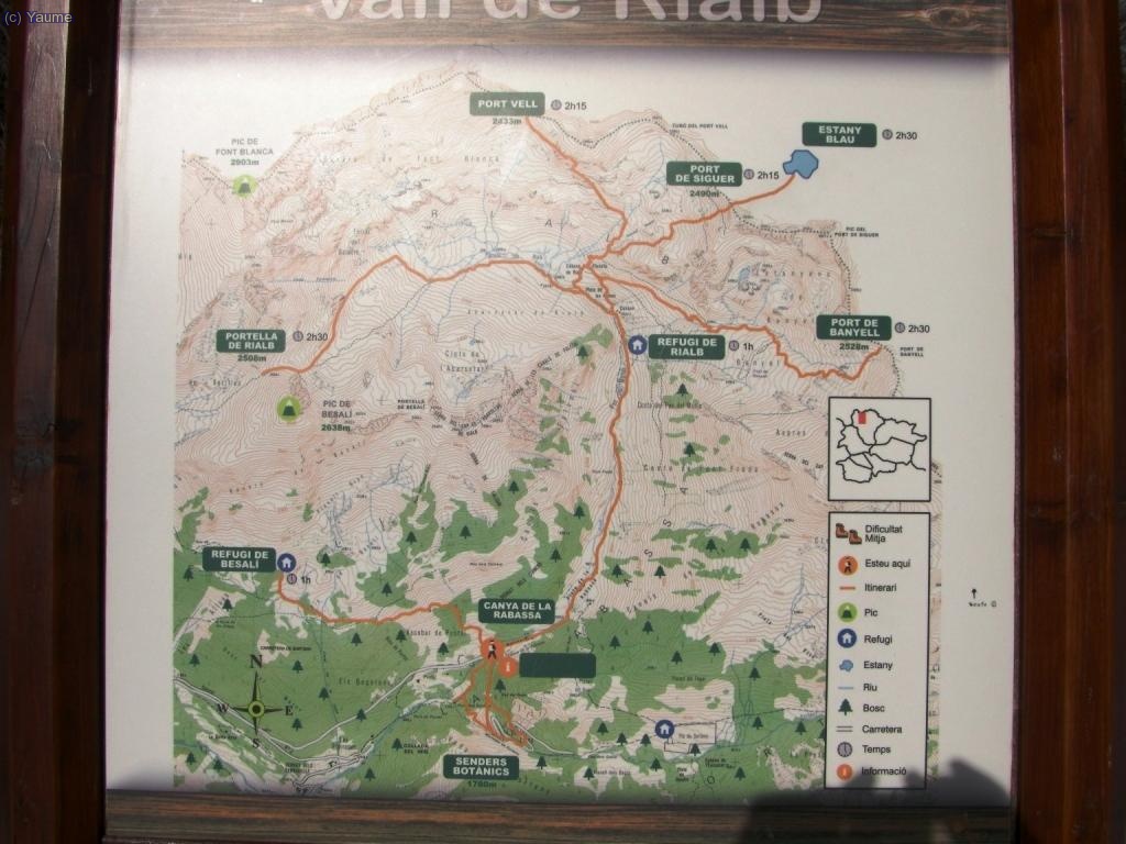 Un mapa potito... Apasiau, fins un altra...