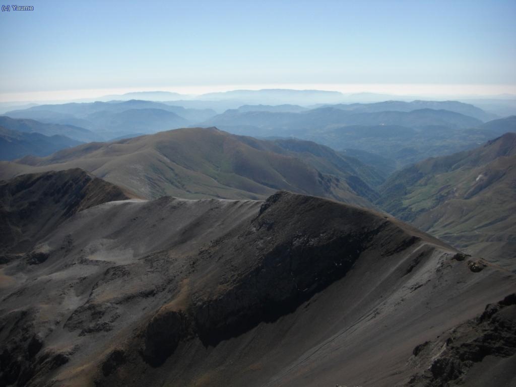 La serra negra (&iquest;porqu&eacute; ser&aacute;aaa?) i el meu estimat Montsec.