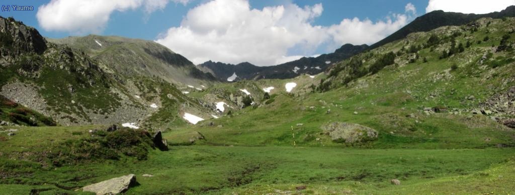 Al poc veiem la cresta de banda a banda: sembla que ens cansarem una mica!