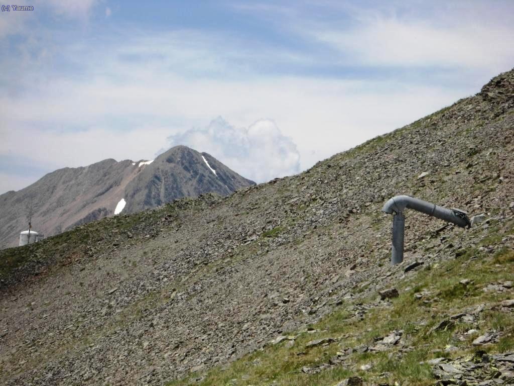 Tota la pala que desemboca cap a Arinsal &eacute;s plena d