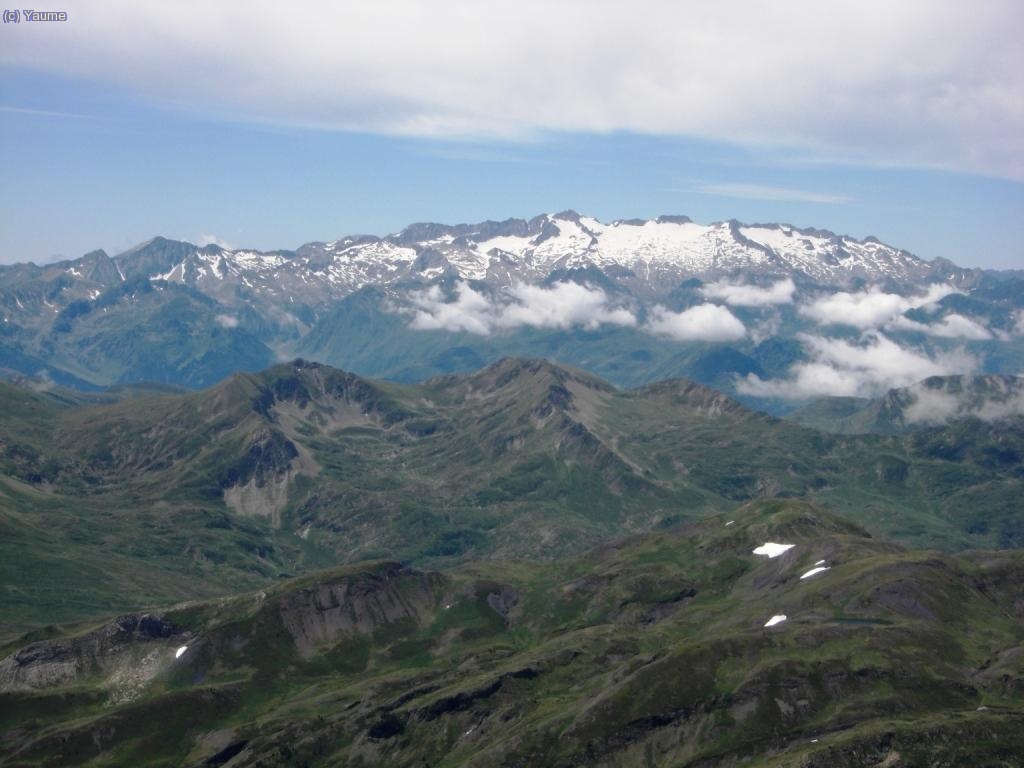 El mass&iacute;s de les Maladetes de cap a cap.