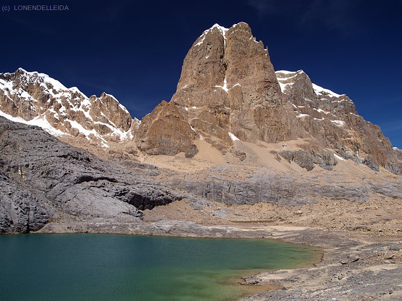 Nevado Pushcanturpa Nord desde Huanacpataycocha