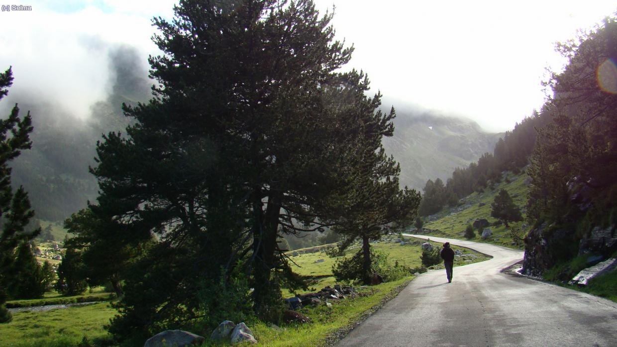 De camino al Hospital de Benasque