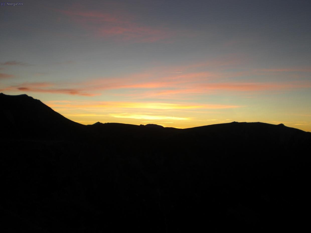 sortida del sol a ull de ter / salida del sol a ull de ter