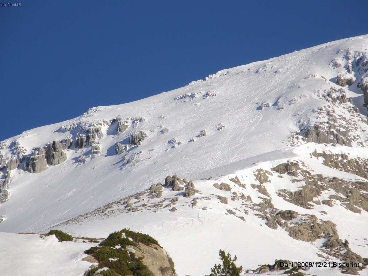 Zona m&eacute;s dreta de la pala (30-35 graus)