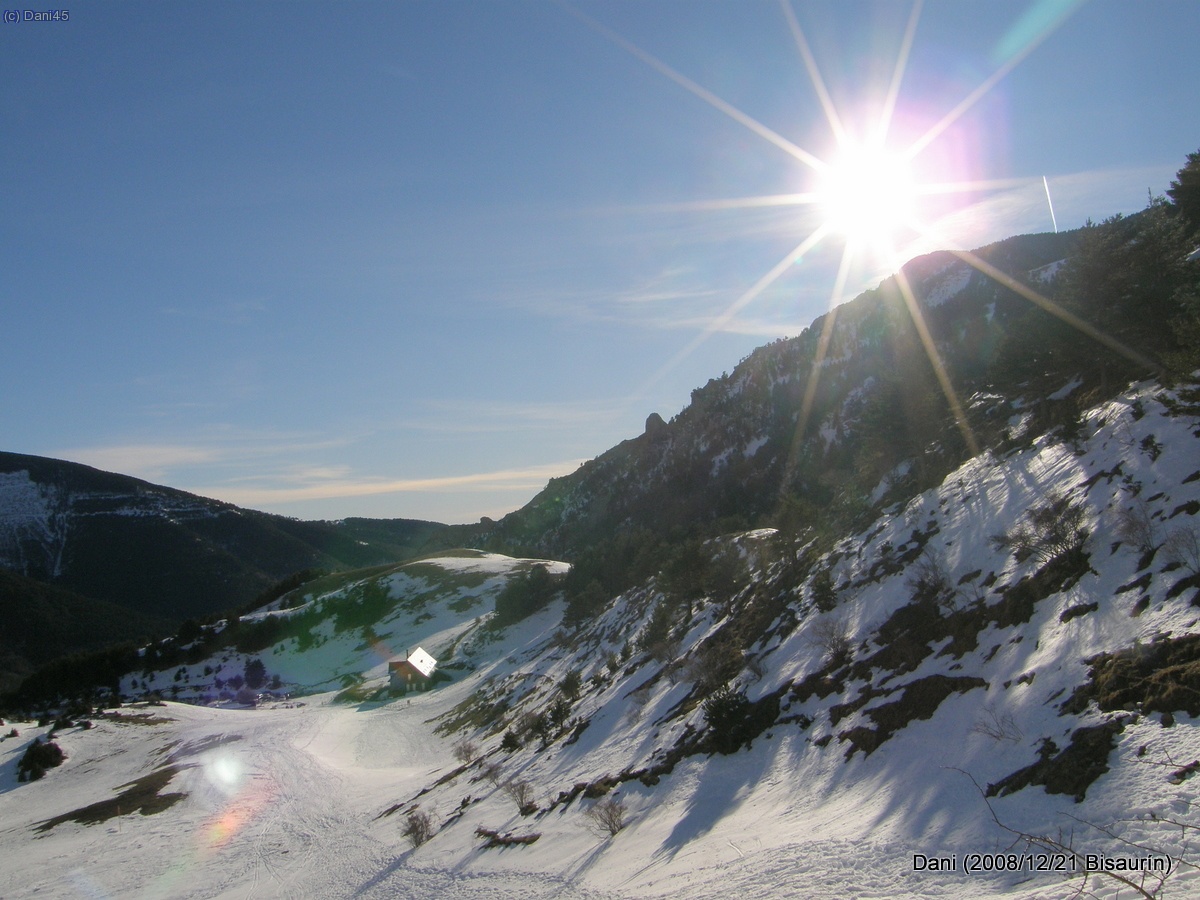 Arribant al refugi de Lizara (1.541 m)