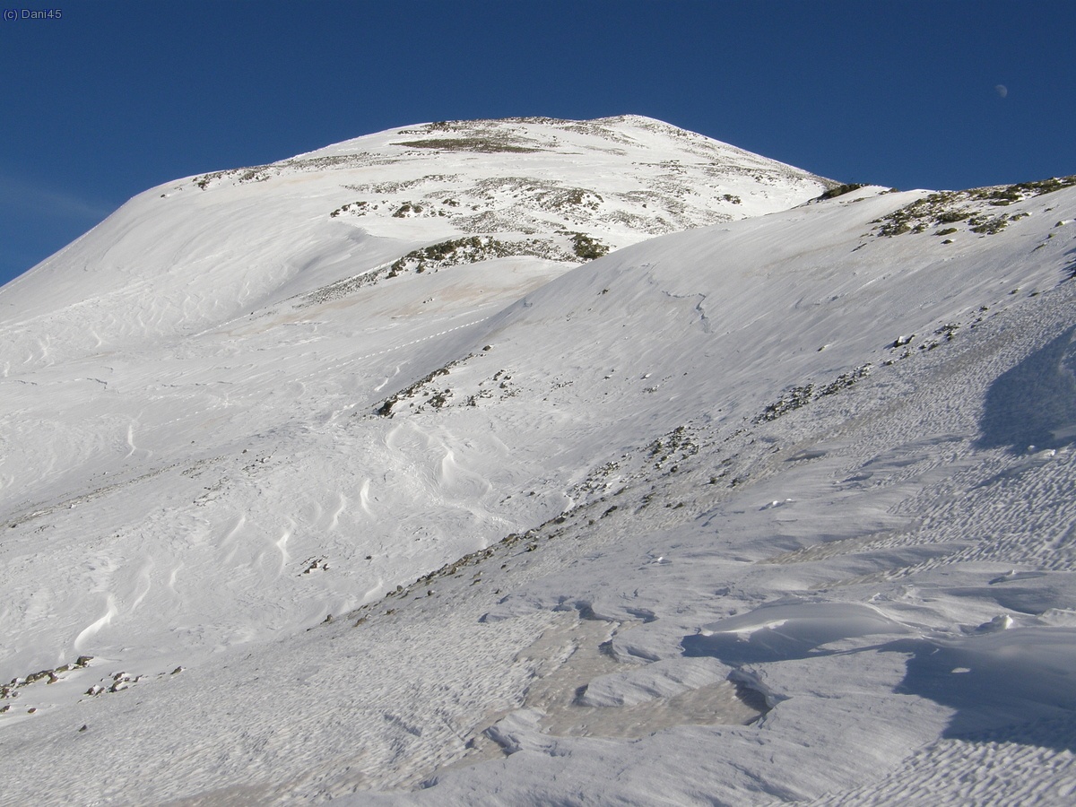 Puigmal (2.913 m) des del Clot de la Pastera (2.630 m)