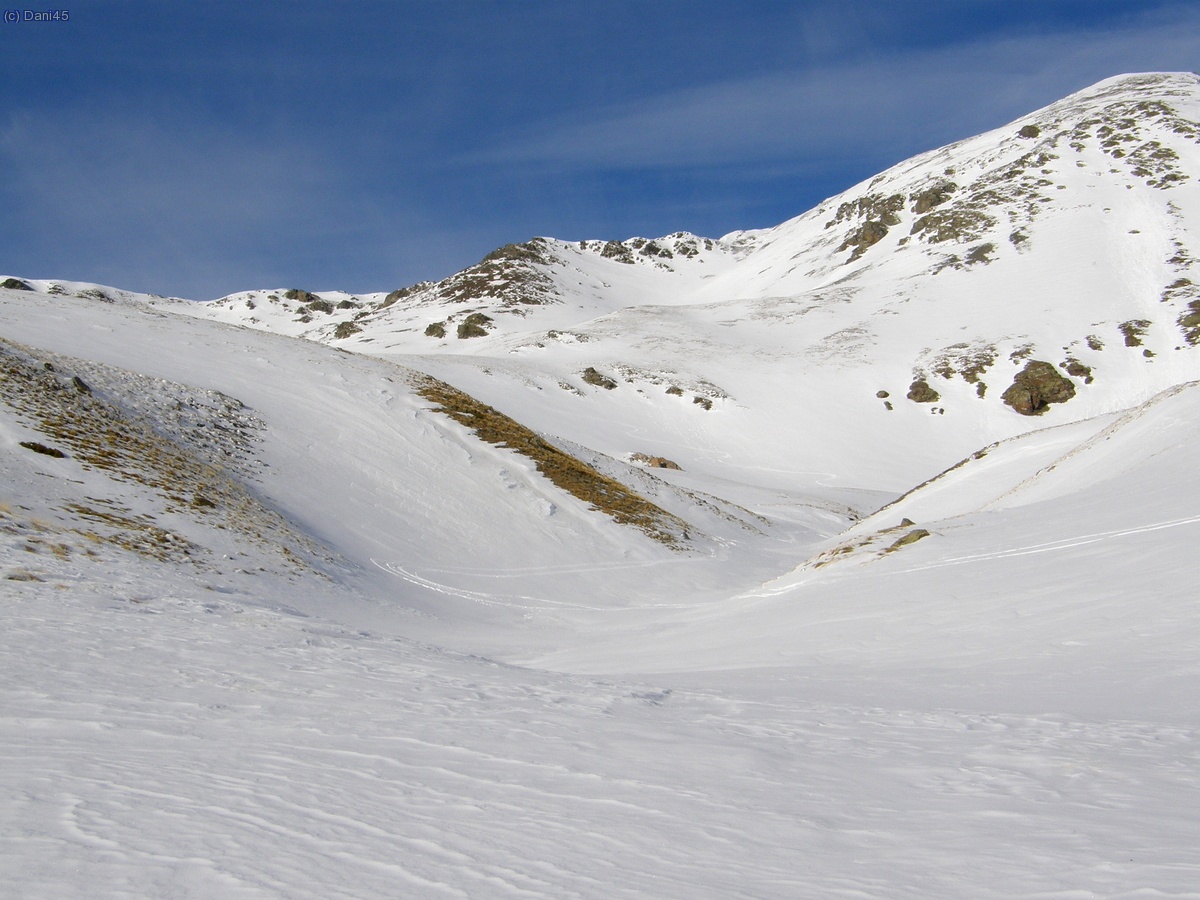 El Puigmal (2.913 m) des de la Coma de les Clotes