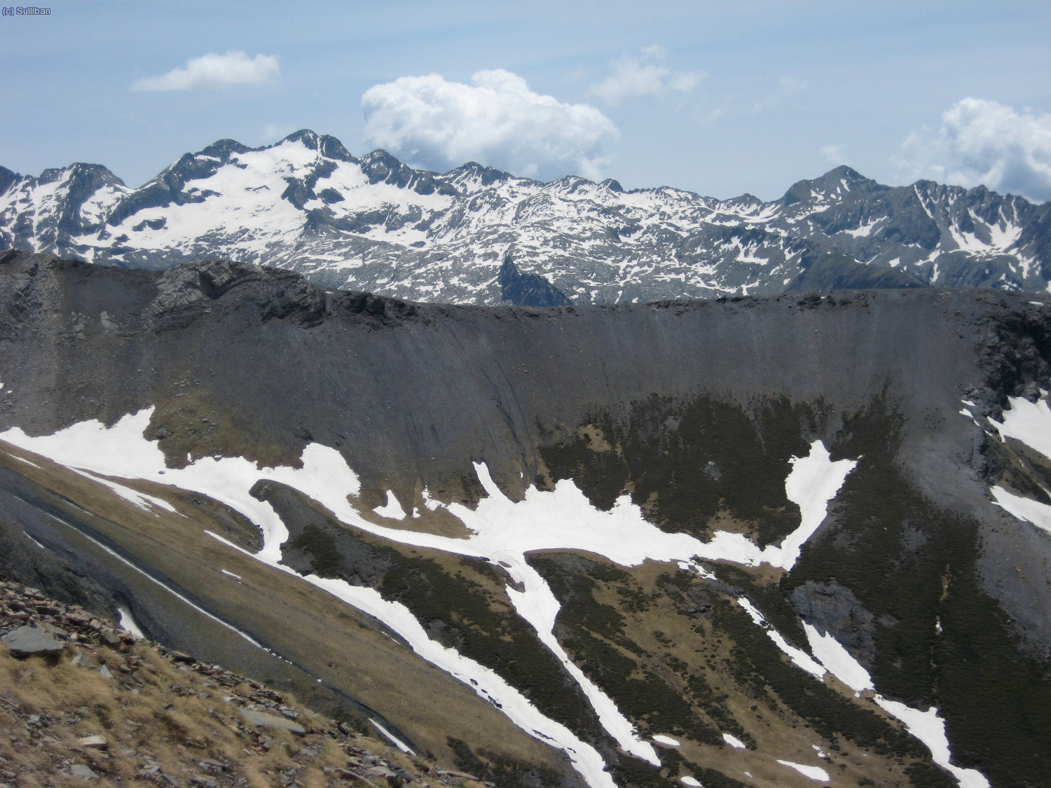 Vista hacia los Eristes. 