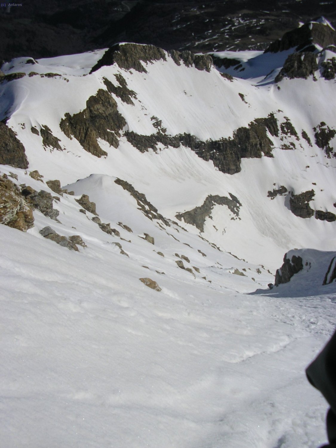 Vista hacia abajo desde lo m&aacute;s arriba