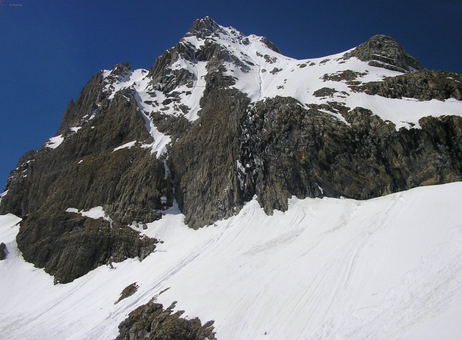 El Aspe desde abajo en el camino de regreso