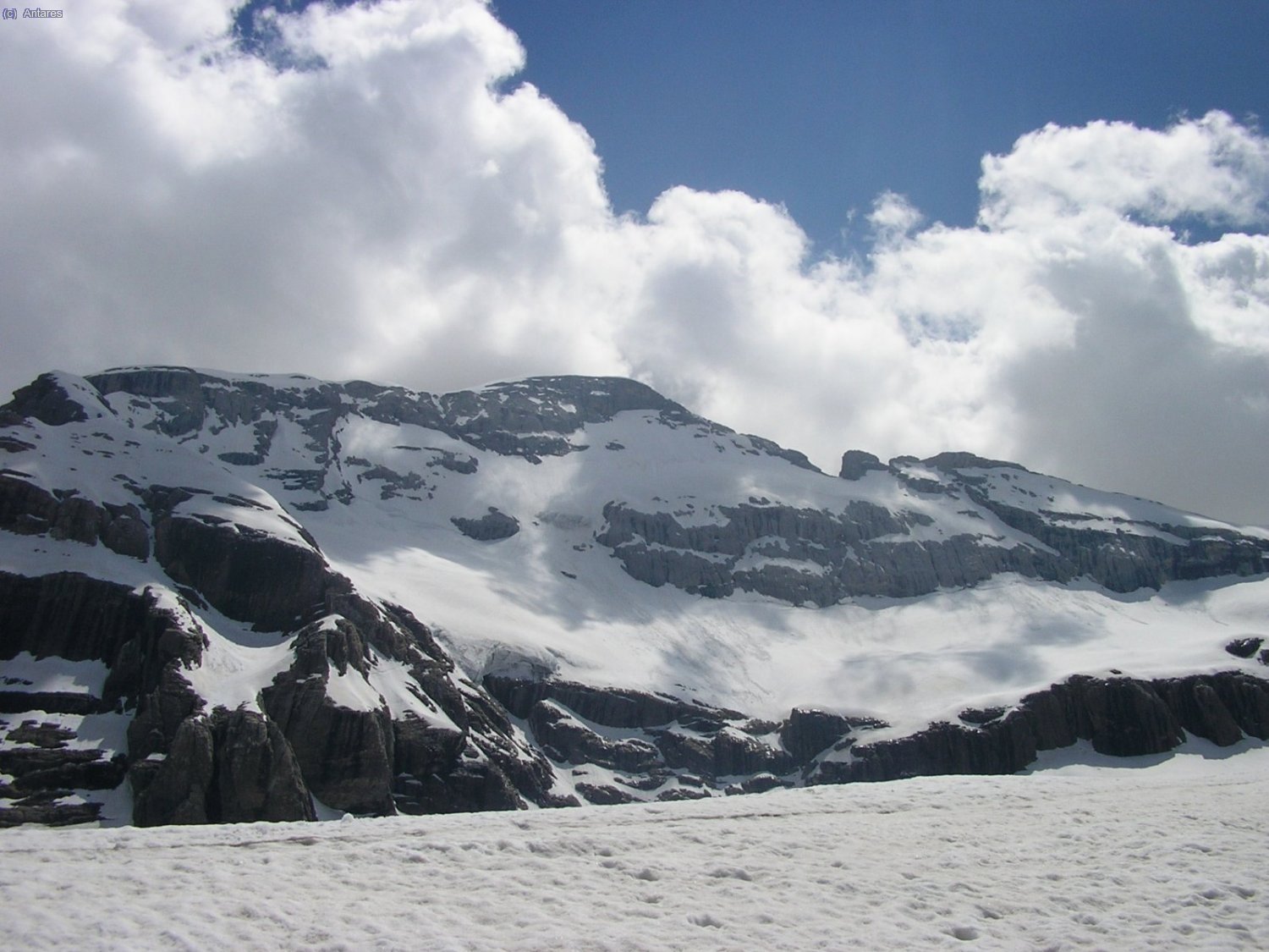 Nada m&aacute;s llegar al Balc&oacute;n te das con la Norte del Perdido