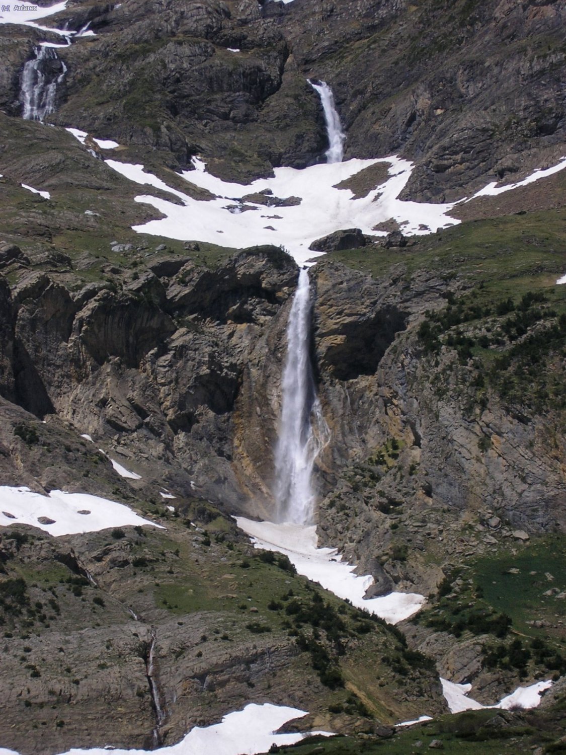 La gran cascada de Pineta