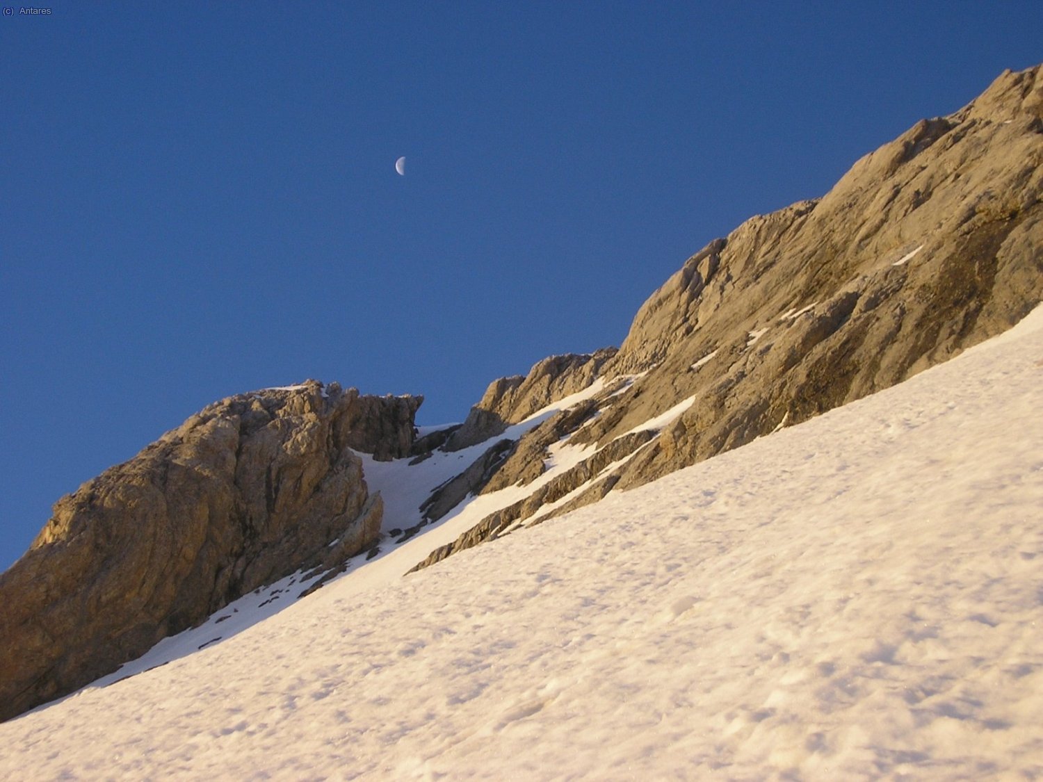 La media luna a&uacute;n nos observa