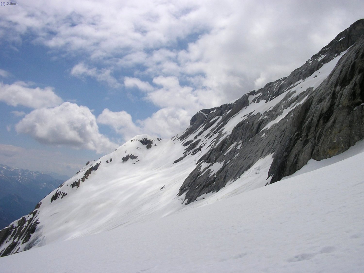 Toda la v&iacute;a de la norte cl&aacute;sica desde el glaciar